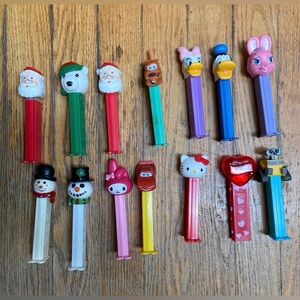Pez Dispenser Lot of 14